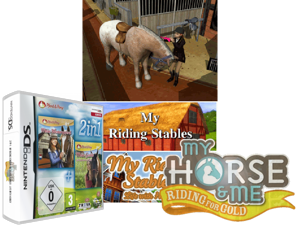 2 in 1 - My Riding Stables + My Western Horse (Europe) (En,Fr,De) Cover